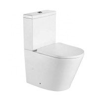 Professional Manufacturer CE Certificate UK Two Piece Ceramic Wash down Rimless Toilets