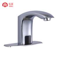 Deck Mounted Hot And Cold Water Infrared Washbasin Sensor Faucet